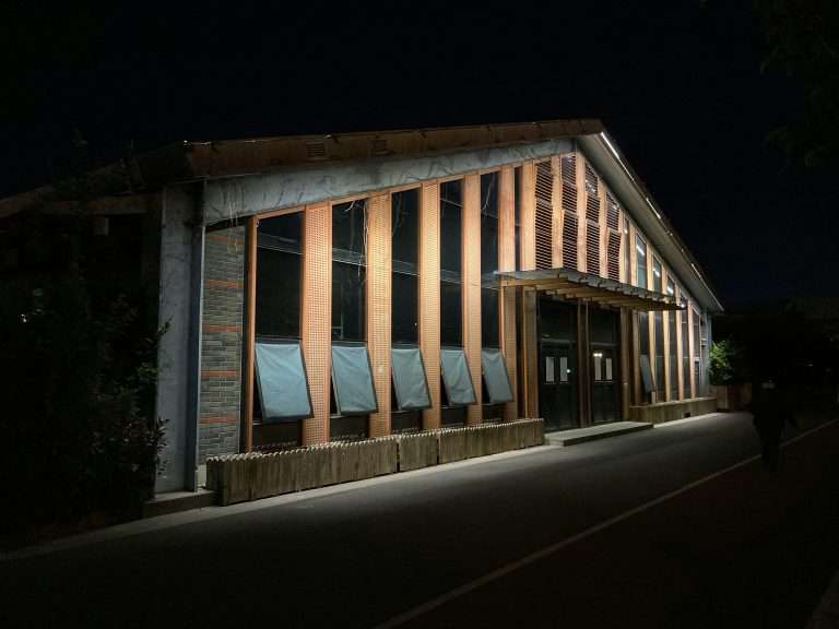 Federal Reserve building night